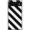 Black and White Geometric Stripes Google Pixel 6 Skin